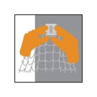 Cat/bird net, beige, mesh size 50 x 50