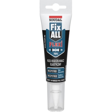 KLEJ DO KOLCÓW SOUDAL KLEJ FIX ALL FLEXI 125ml