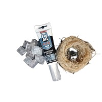 Cat/bird net SPIRDS SET 3 m x 6 m + clips + glue