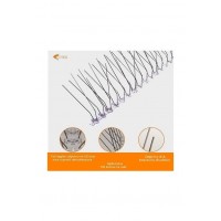 KO_3R_100, FOR SWALLOWS, 3 ROWS, 100 SPIKES PER METER